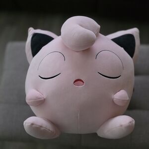 Pokemon Plush Sleeping Jigglypuff Pokémon Nintendo Game Freak 2024 Soft